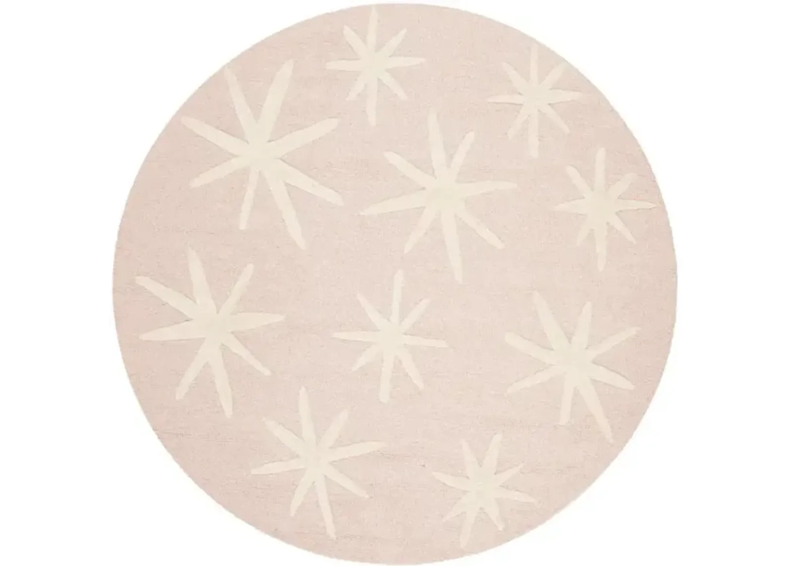 Peyton Kid's Area Rug in Pink & Ivory by Safavieh