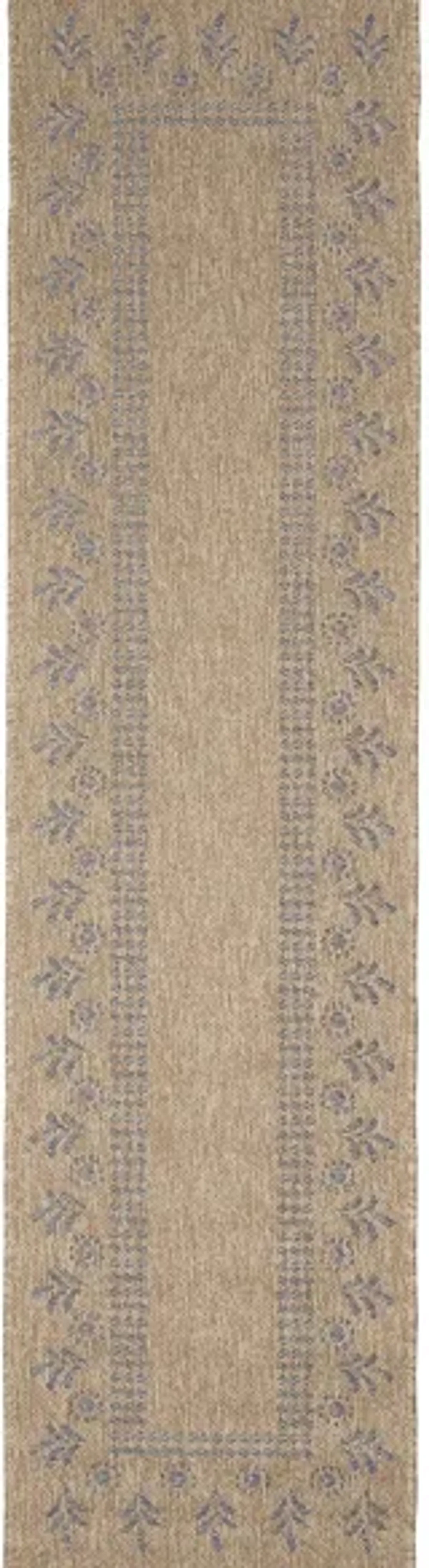 Sahara Indoor/Outdoor Rug in Navy by Trans-Ocean Import Co Inc