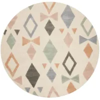 Aziel Kid's Area Rug in Ivory & Multi by Safavieh