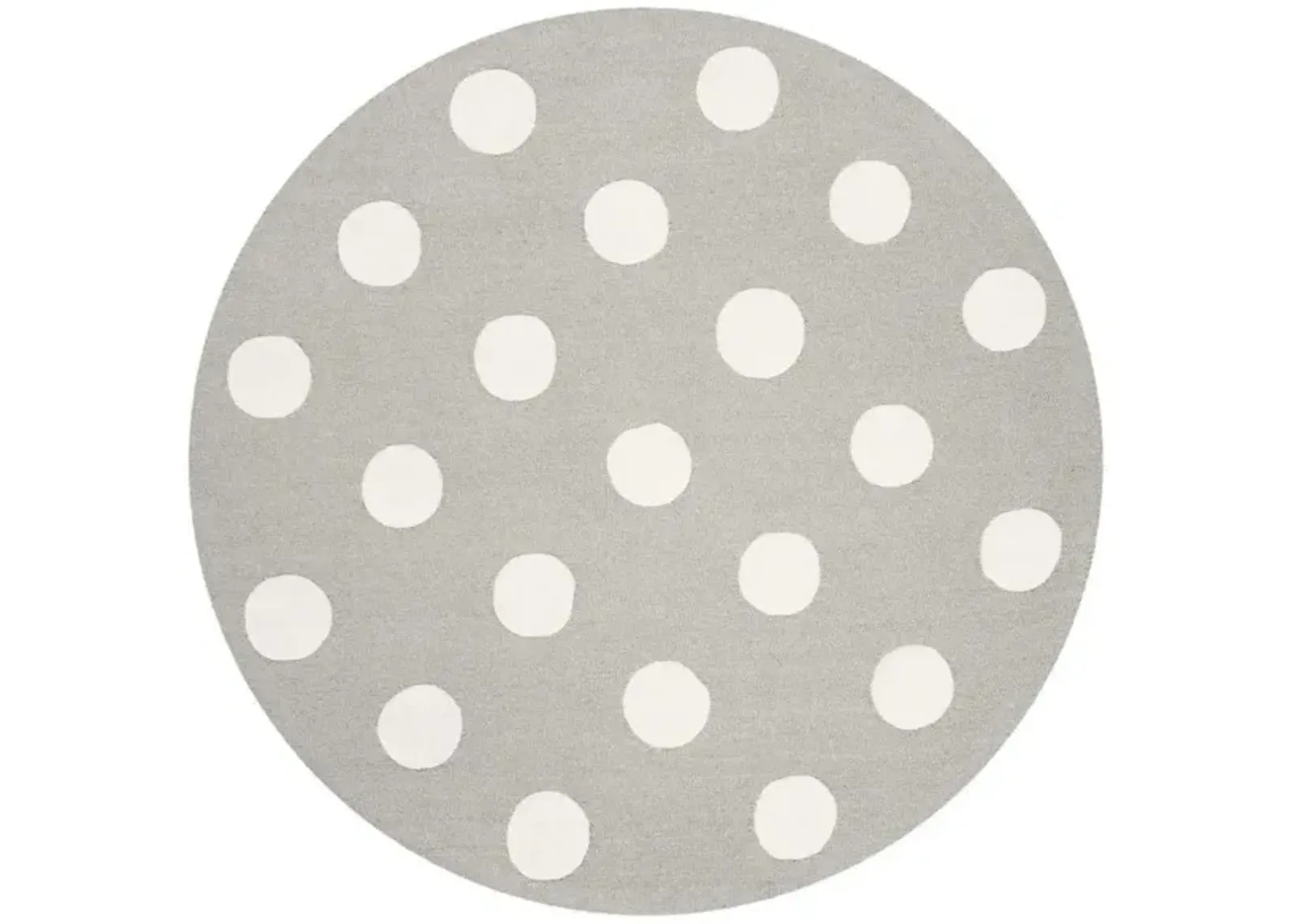 Cairo Kid's Area Rug in Grey & Ivory by Safavieh