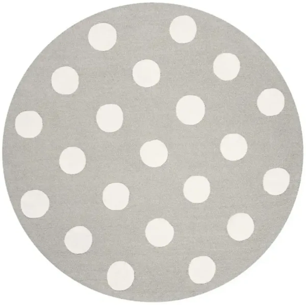 Cairo Kid's Area Rug in Grey & Ivory by Safavieh