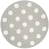 Cairo Kid's Area Rug in Grey & Ivory by Safavieh