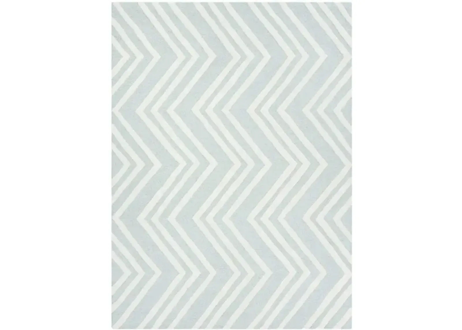 Santana Kid's Area Rug in Mint & Ivory by Safavieh