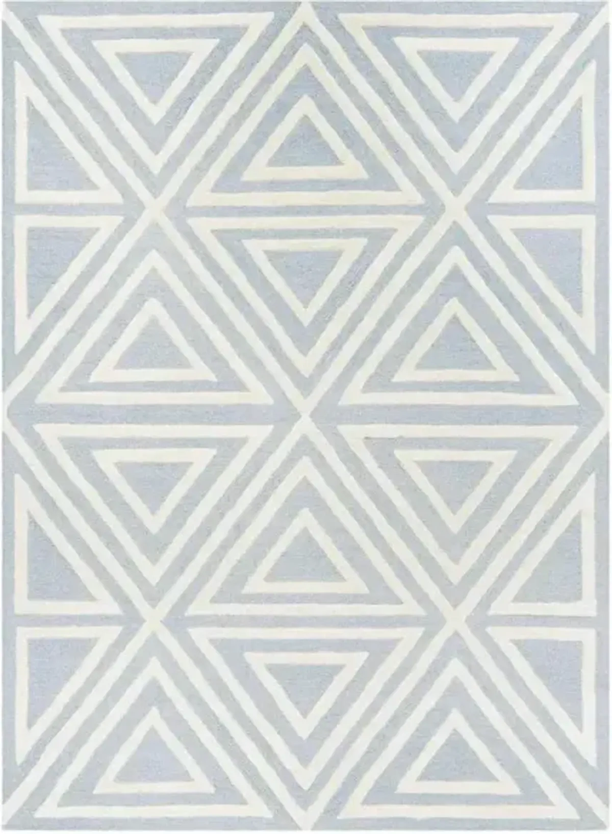 Lane Kid's Area Rug in Blue & Ivory by Safavieh