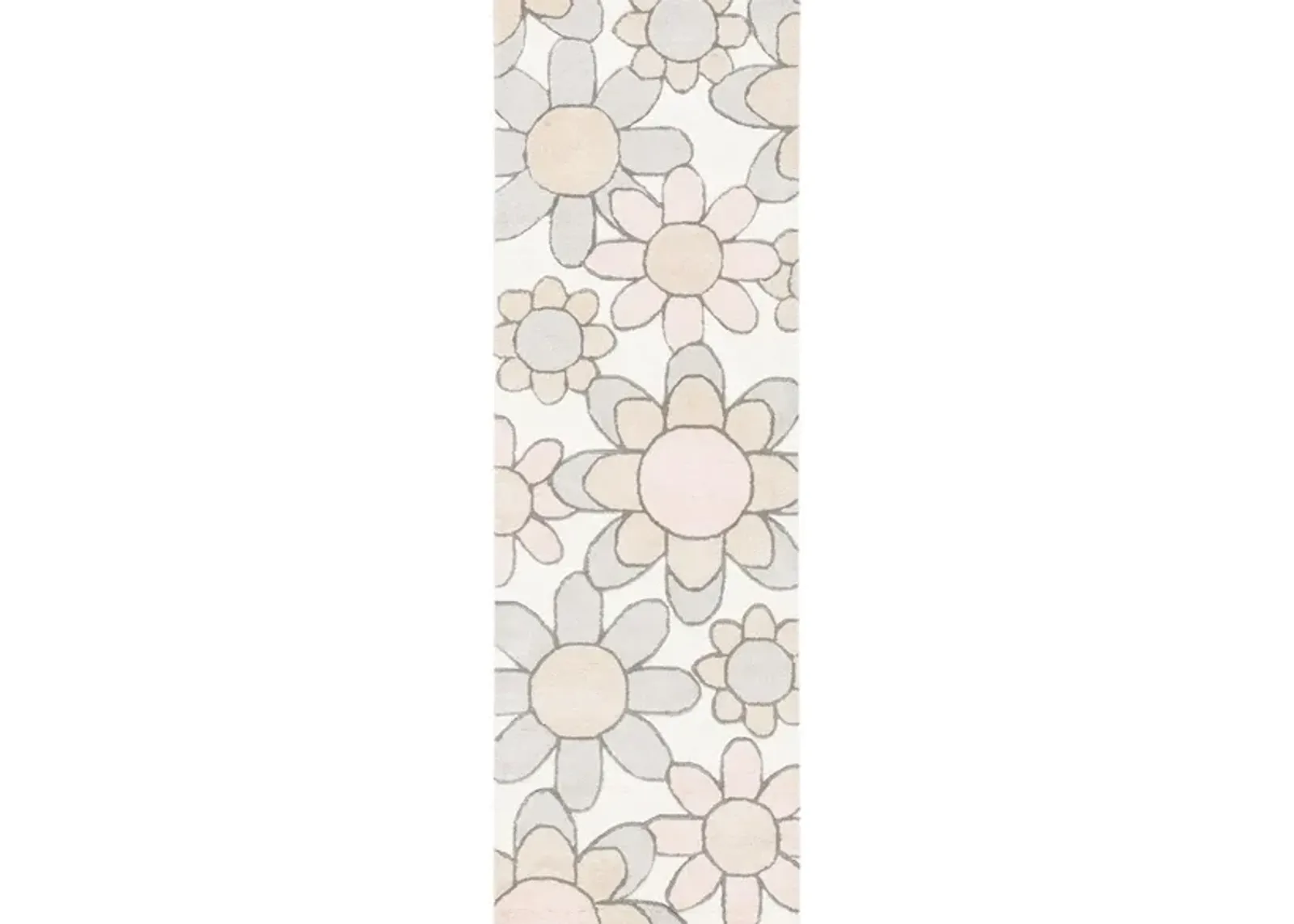 Talya Kid's Area Rug in Ivory/Pink by Safavieh