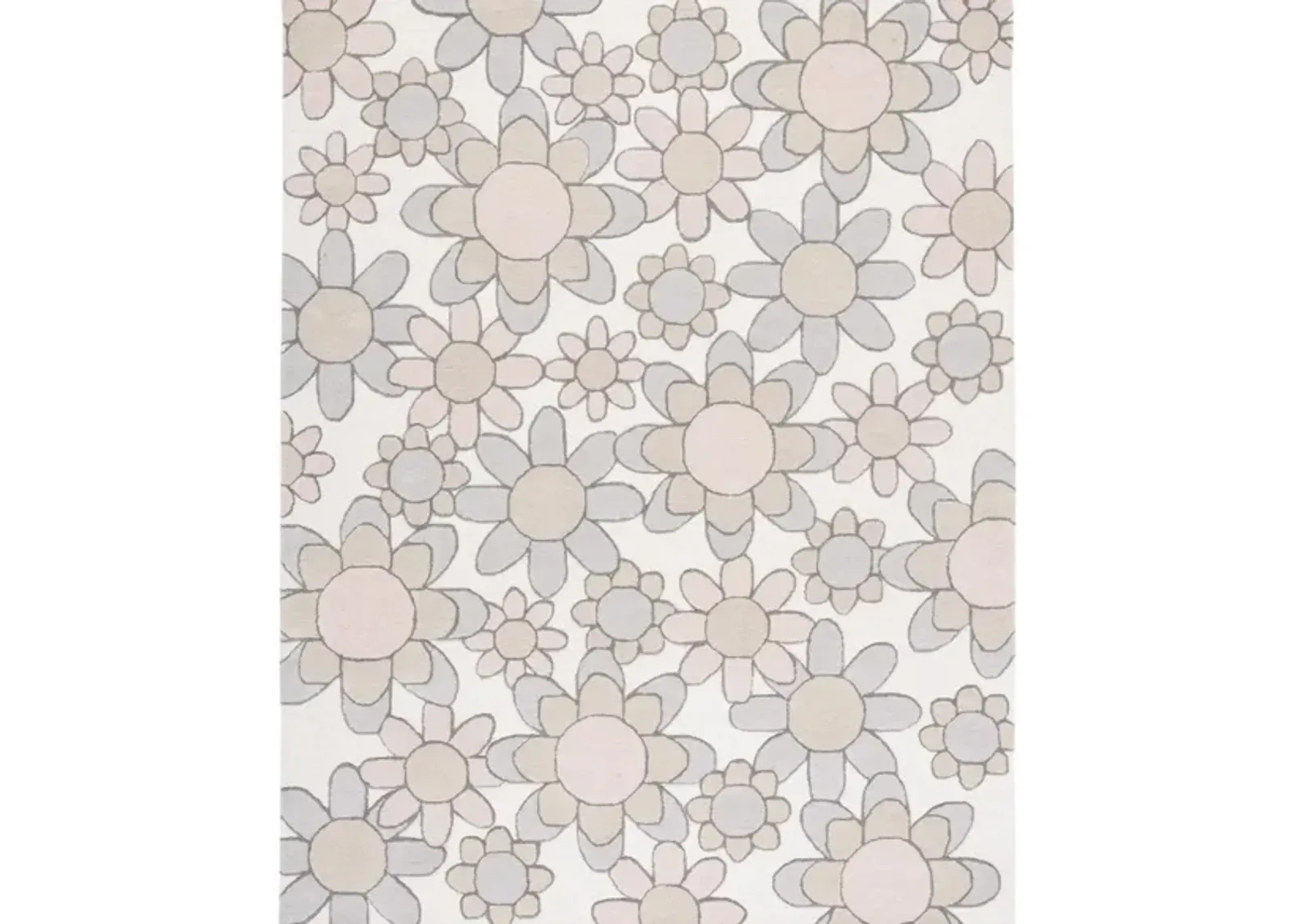 Talya Kid's Area Rug in Ivory/Pink by Safavieh