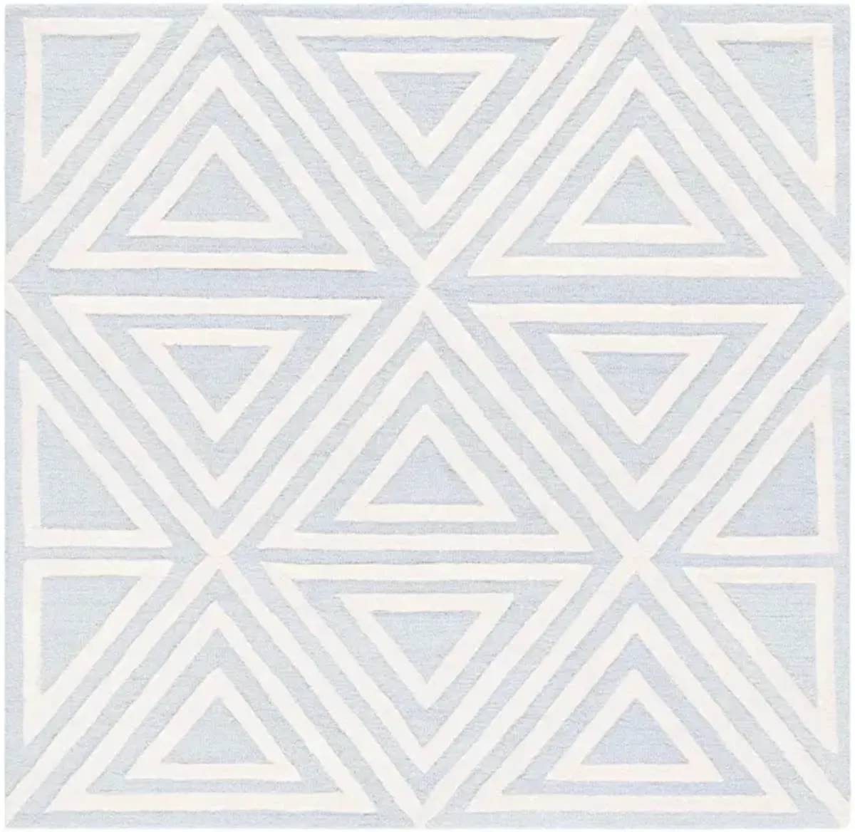 Lane Kid's Area Rug in Blue & Ivory by Safavieh