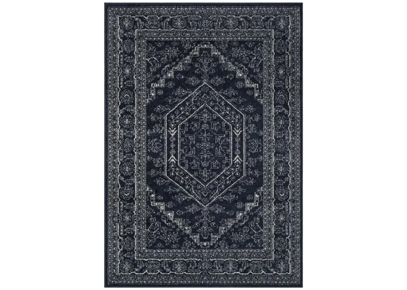 Adirondack Area Rug in Navy/Ivory by Safavieh