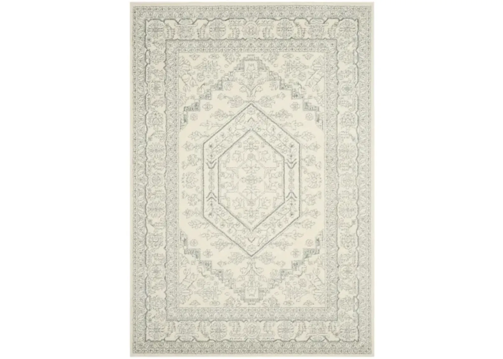 Adirondack Area Rug in Ivory/Slate by Safavieh