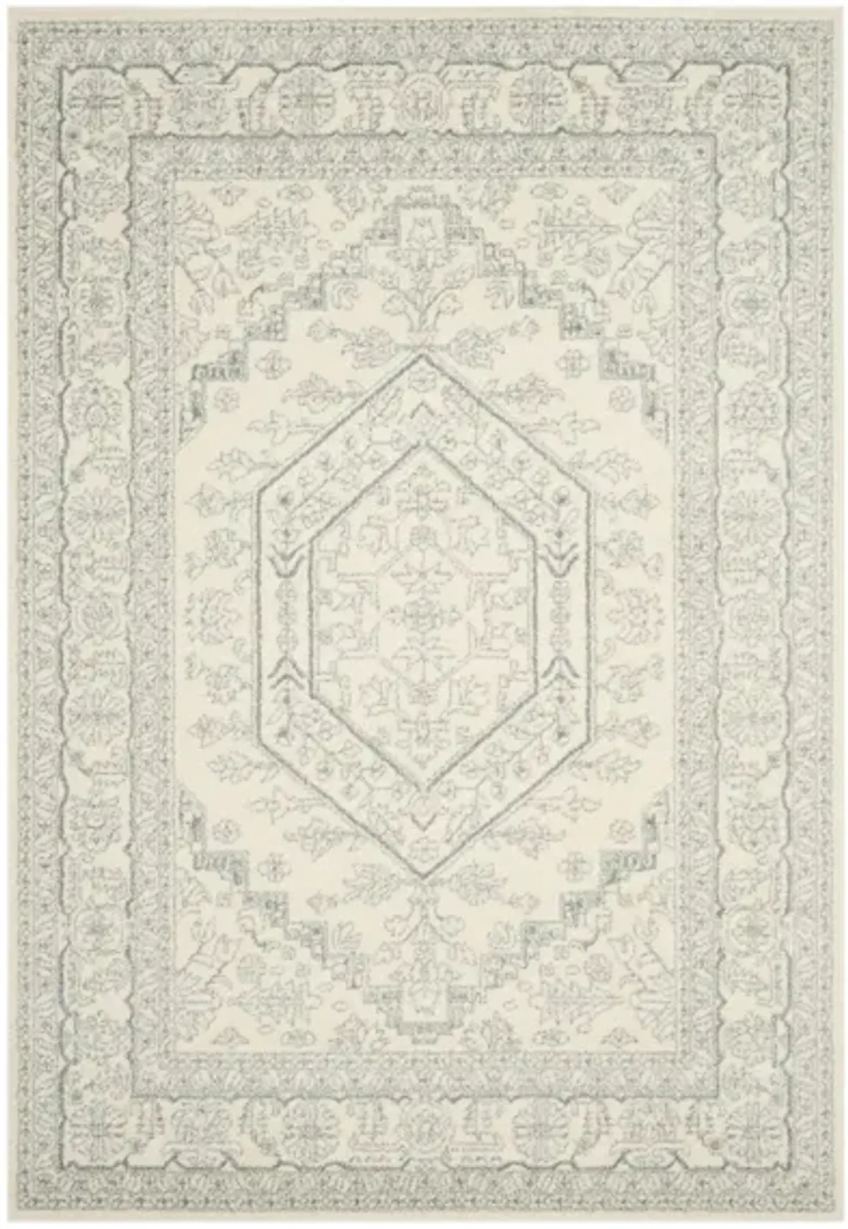 Adirondack Area Rug in Ivory/Slate by Safavieh