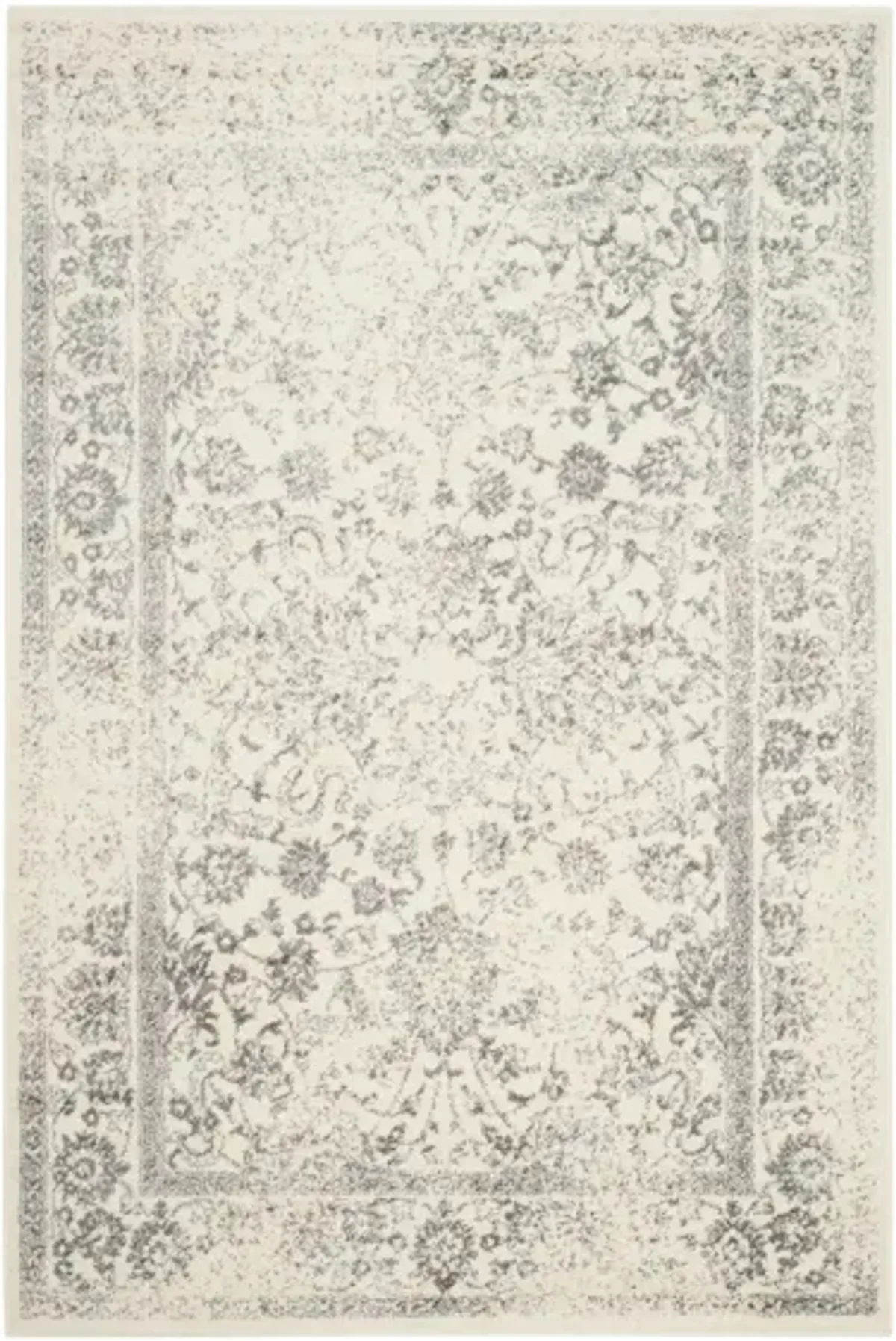 Adirondack Area Rug in Ivory/Silver by Safavieh