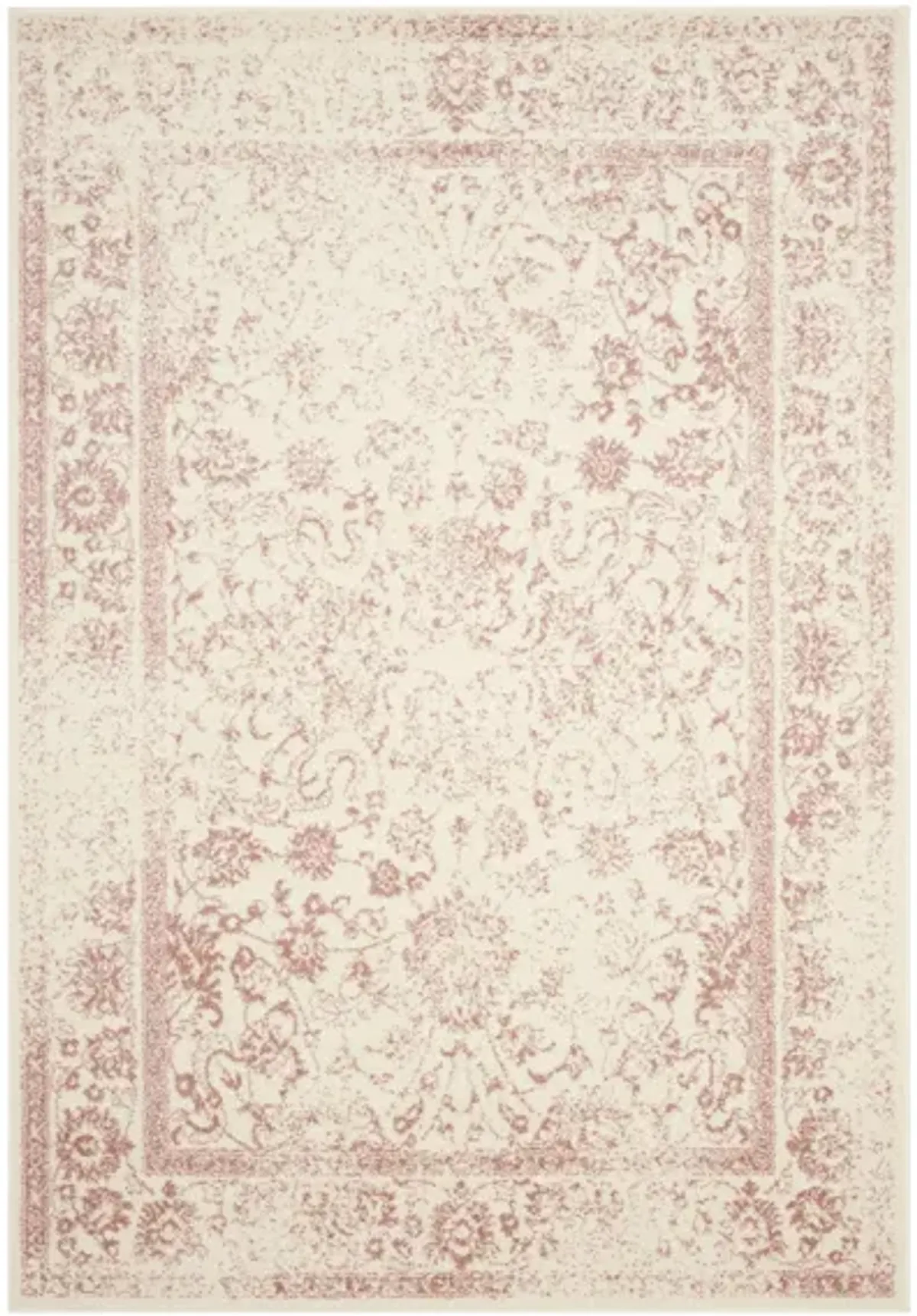 Adirondack Area Rug in Ivory/Rose by Safavieh