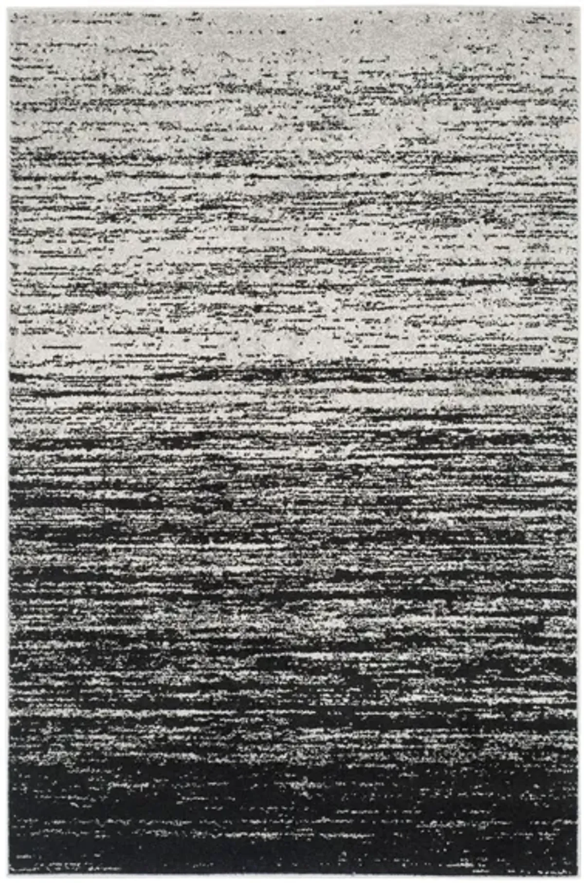 Adirondack Area Rug in Silver/Black by Safavieh