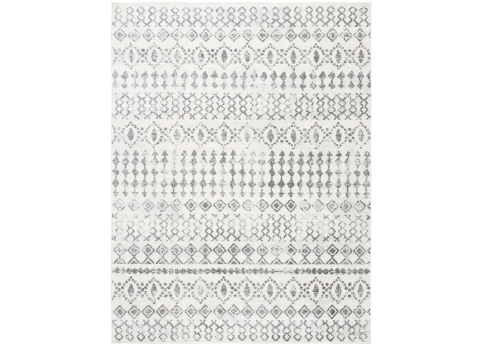 Tulum Area Rug in Ivory/Gray by Safavieh