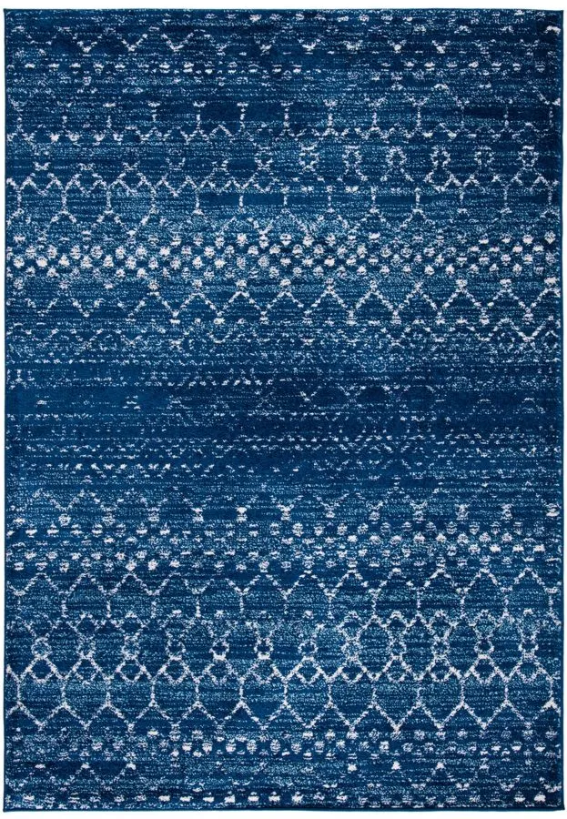 Tulum Area Rug in Blue/Ivory by Safavieh