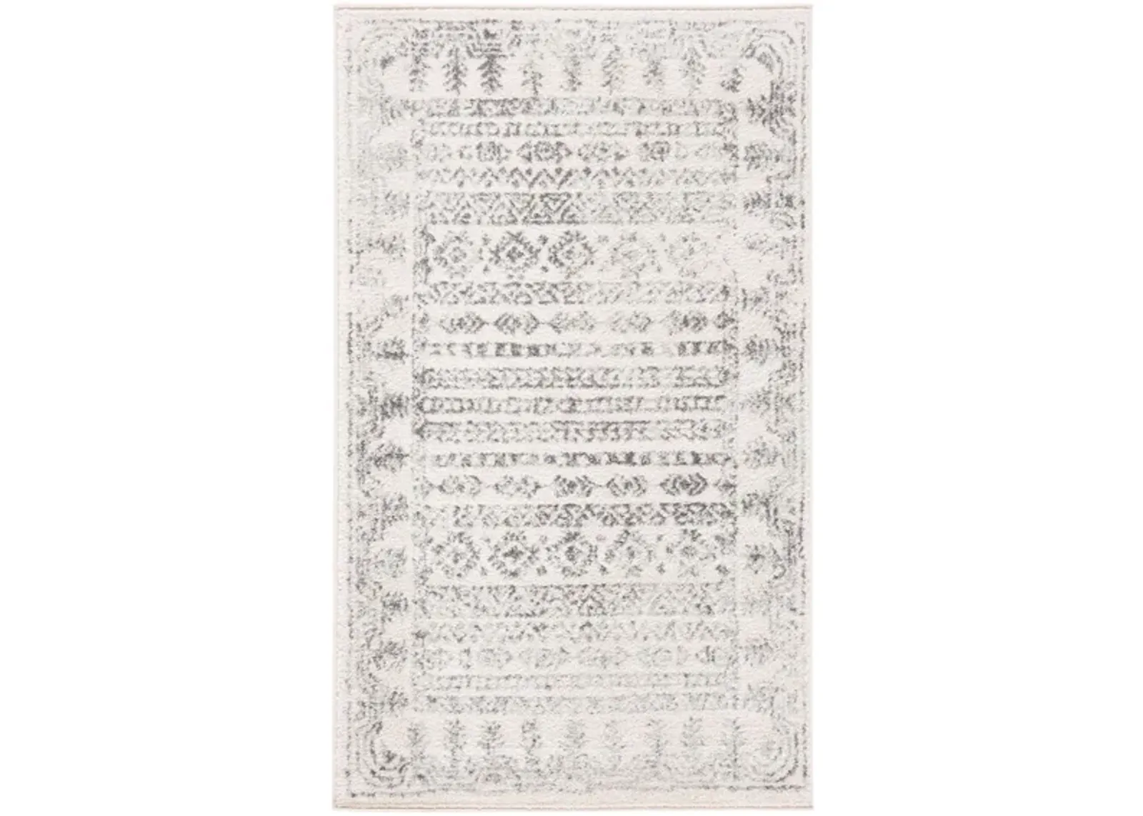 Tulum Area Rug in Ivory/Gray by Safavieh