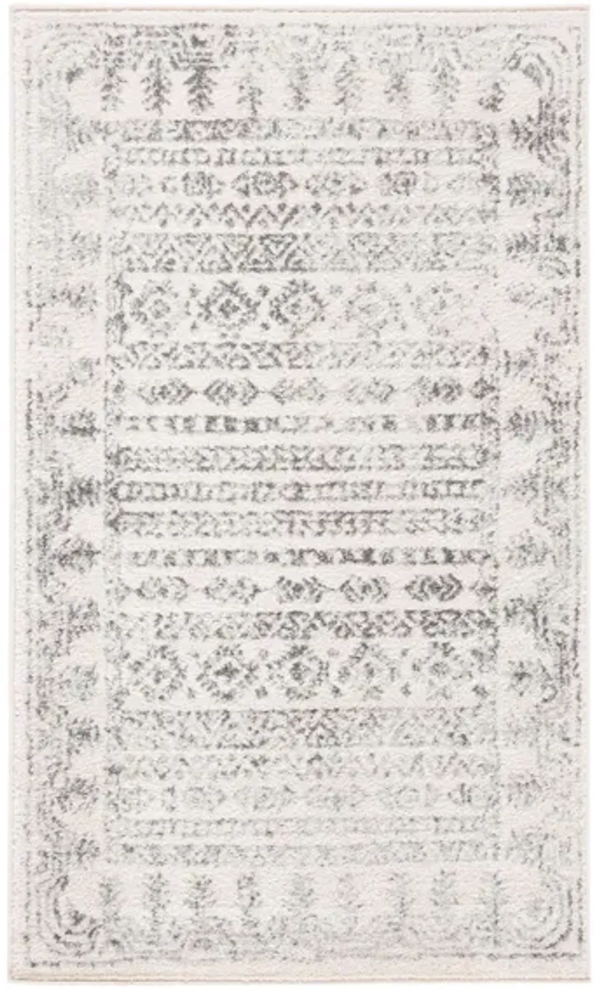 Tulum Area Rug in Ivory/Gray by Safavieh