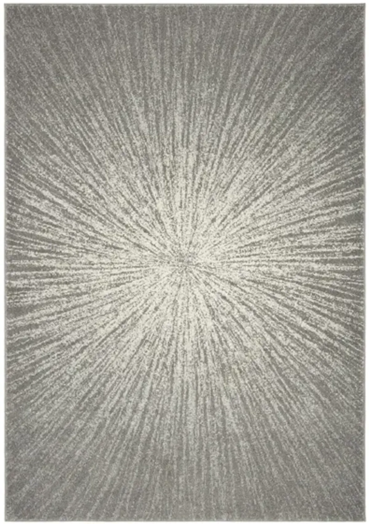 Evoke Area Rug in Dark Gray/Ivory by Safavieh