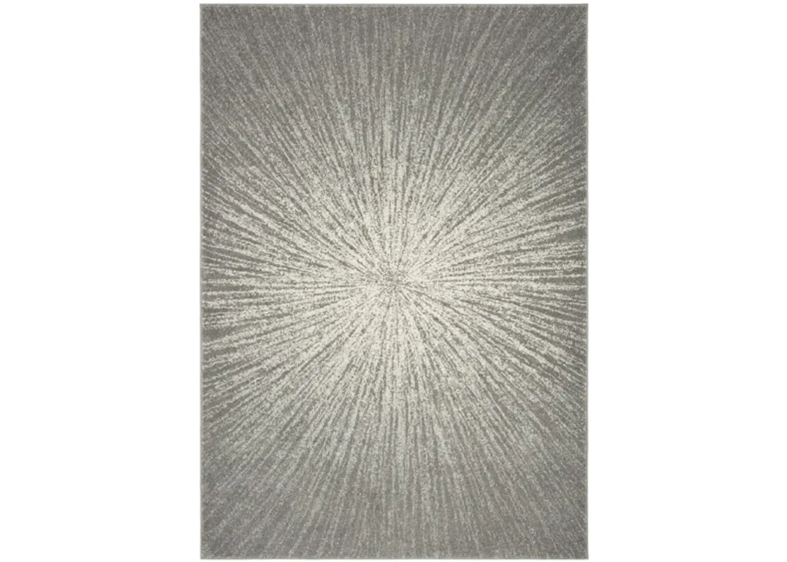 Evoke Area Rug in Dark Gray/Ivory by Safavieh