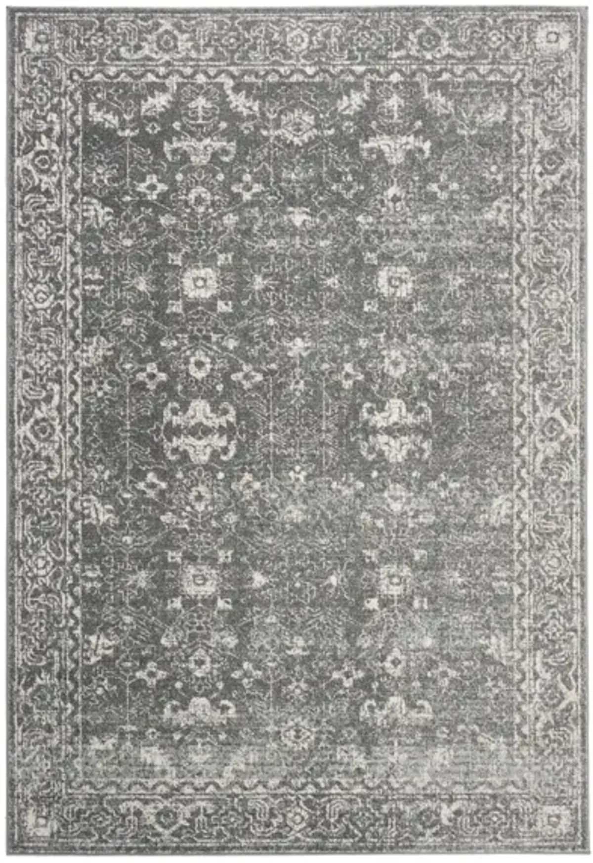 Evoke Area Rug in Gray/Ivory by Safavieh