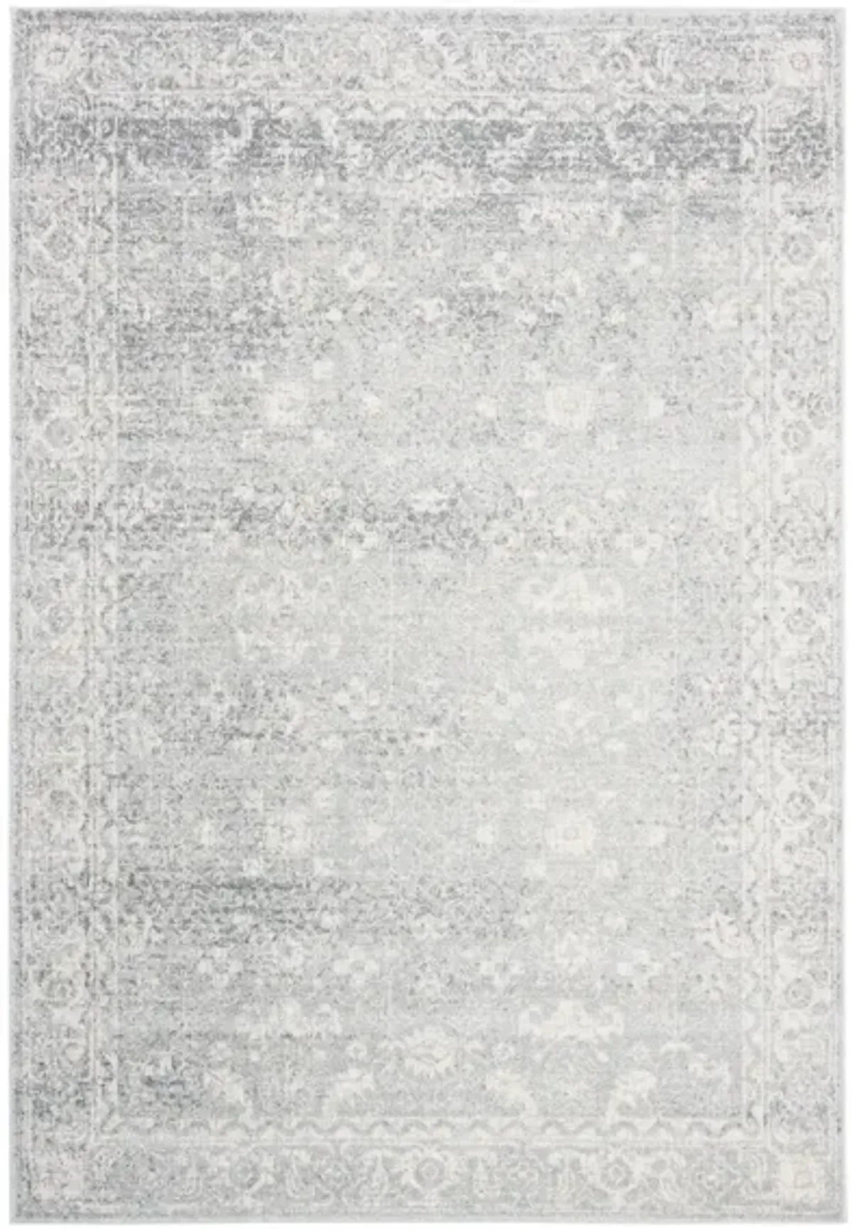 Evoke Area Rug in Silver/Ivory by Safavieh