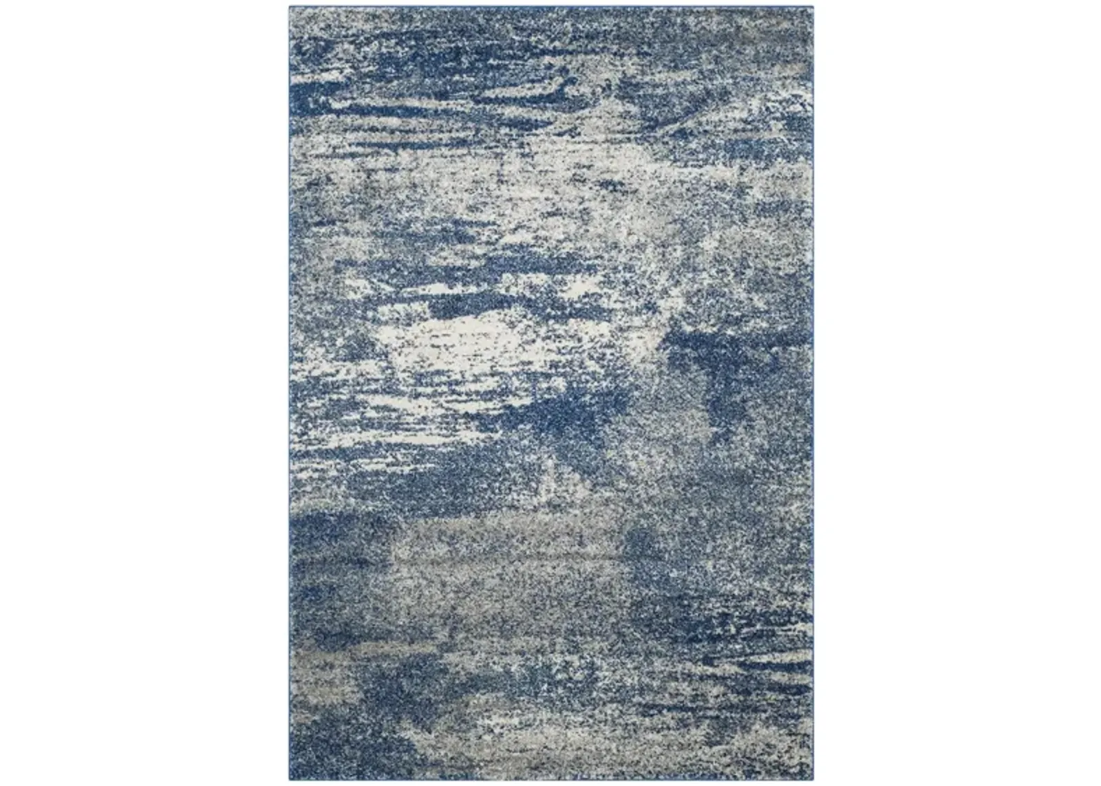 Evoke Area Rug in Navy/Ivory by Safavieh