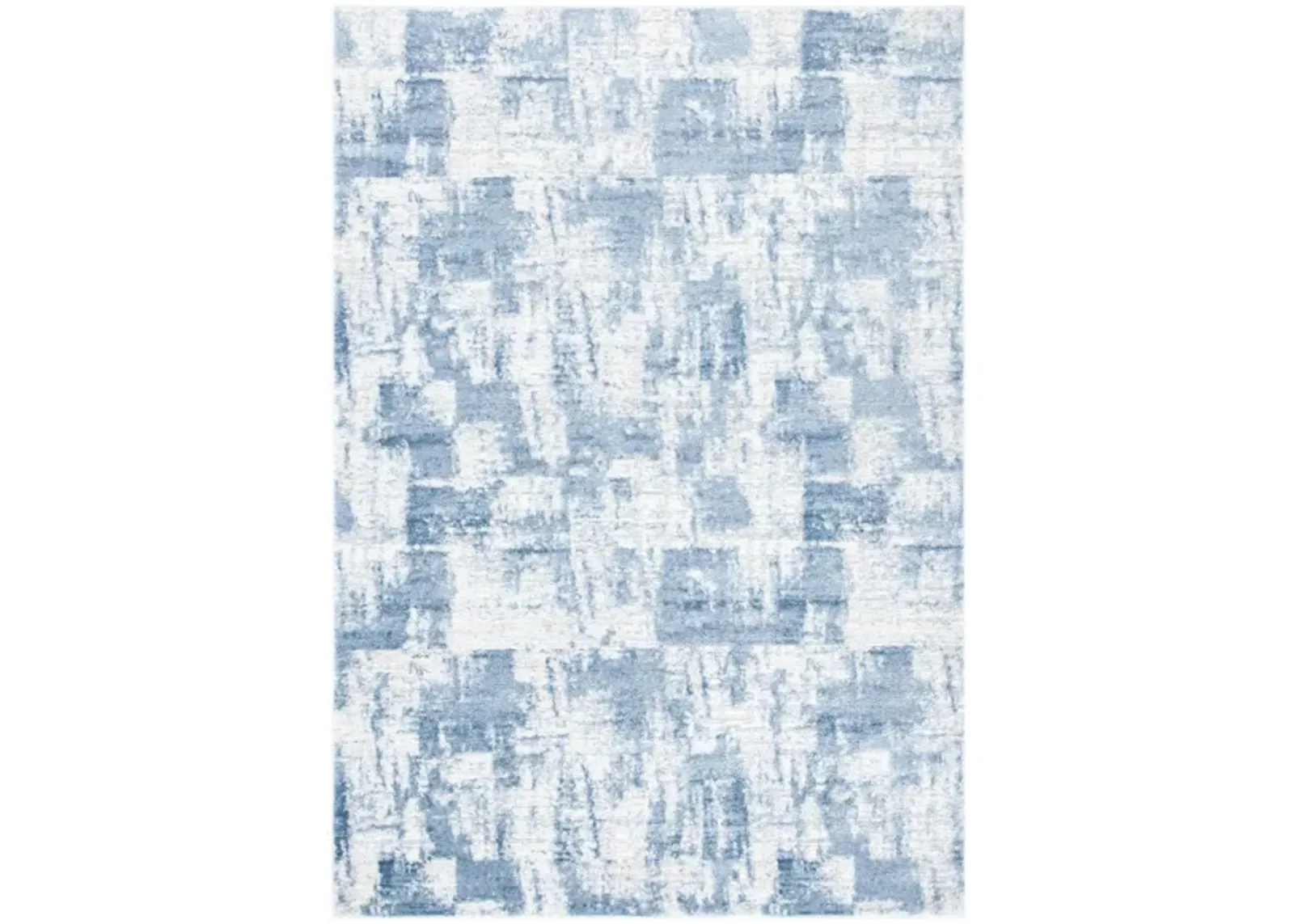 Amelia Area Rug in Ivory / Blue by Safavieh