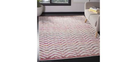 Montage I Area Rug in Rust & Multi by Safavieh