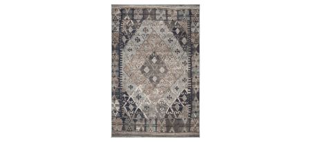 Montage II Area Rug in Blue & Gray by Safavieh