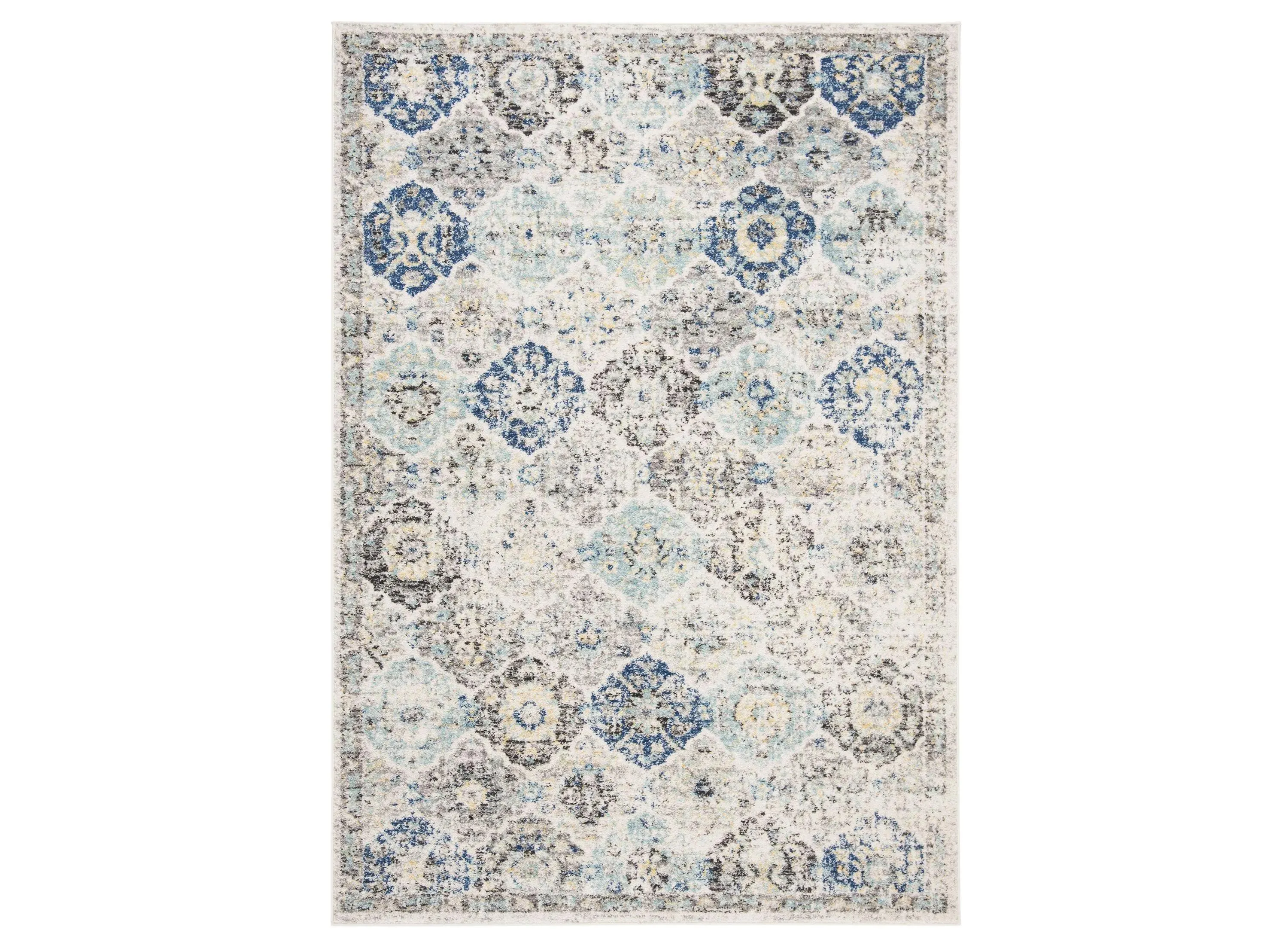 Madison Area Rug in Ivory/Aqua by Safavieh