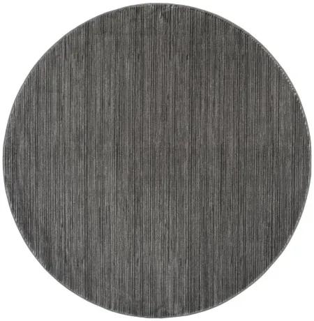 Roden Round Area Rug in Gray by Safavieh