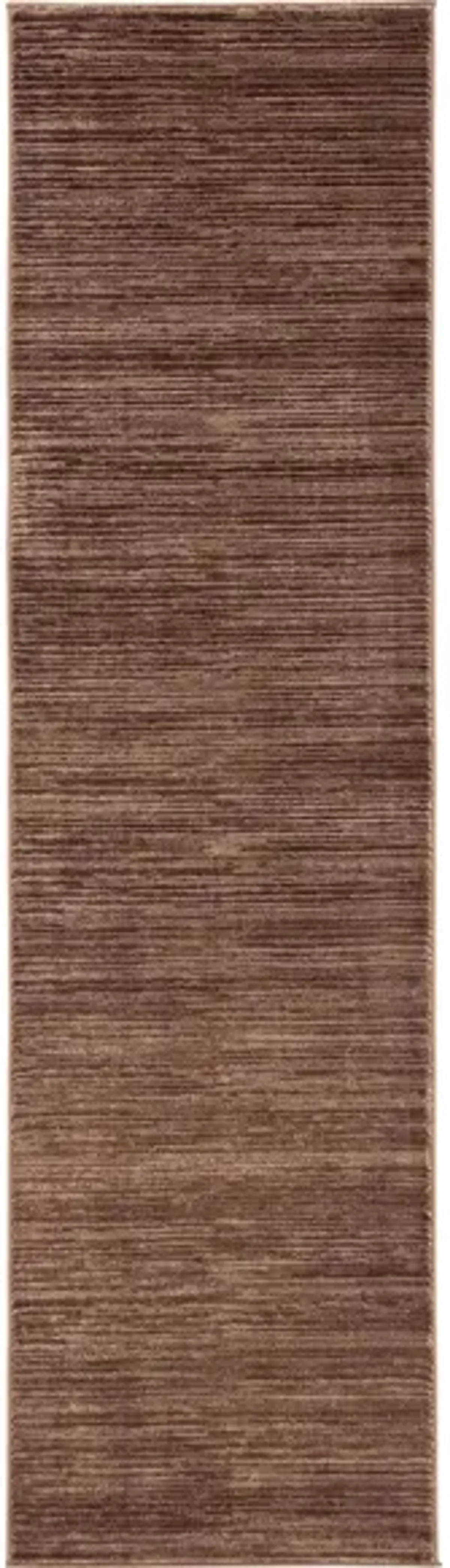 Hoechlin Runner Rug in Brown by Safavieh