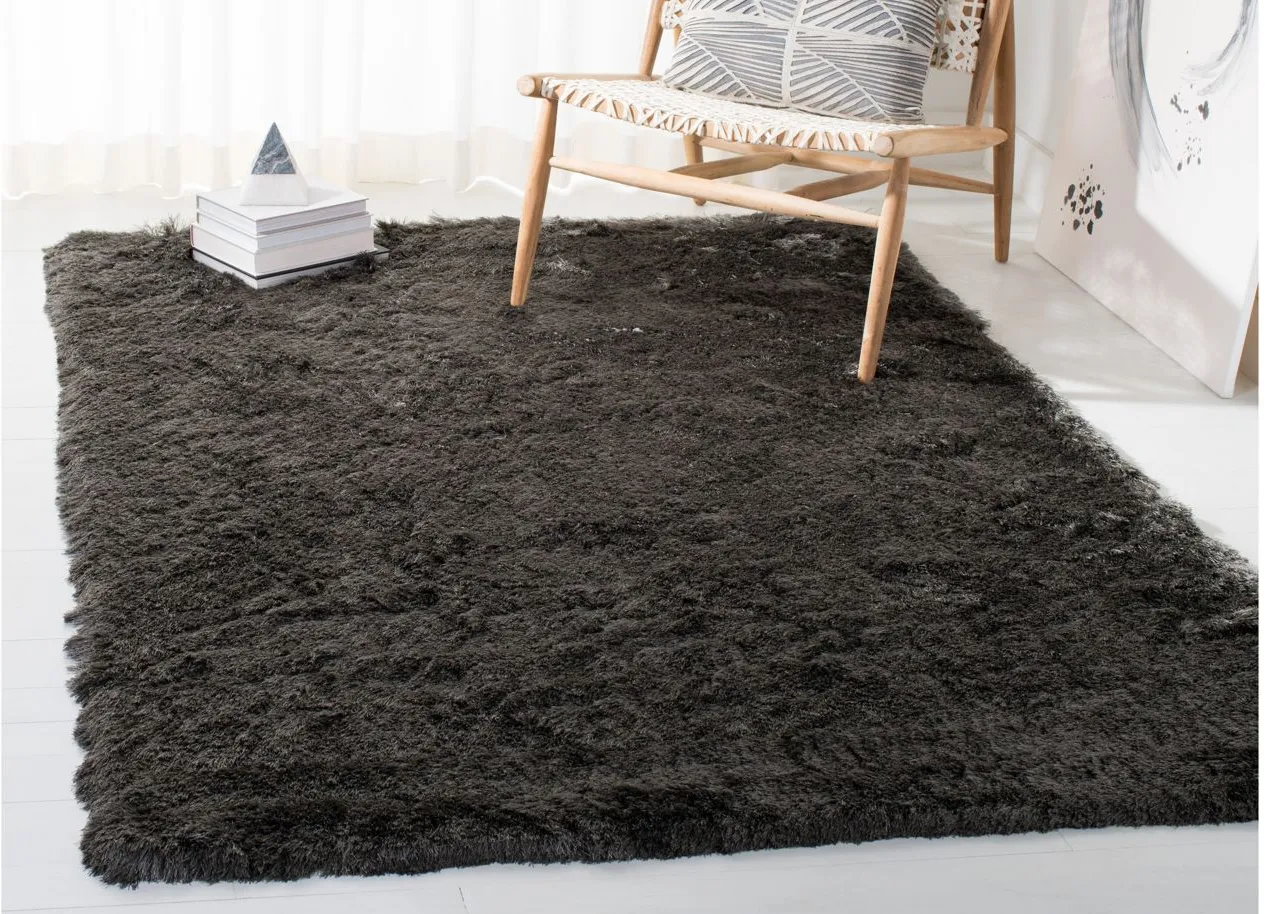 Paris Shag Area Rug in Titanium by Safavieh