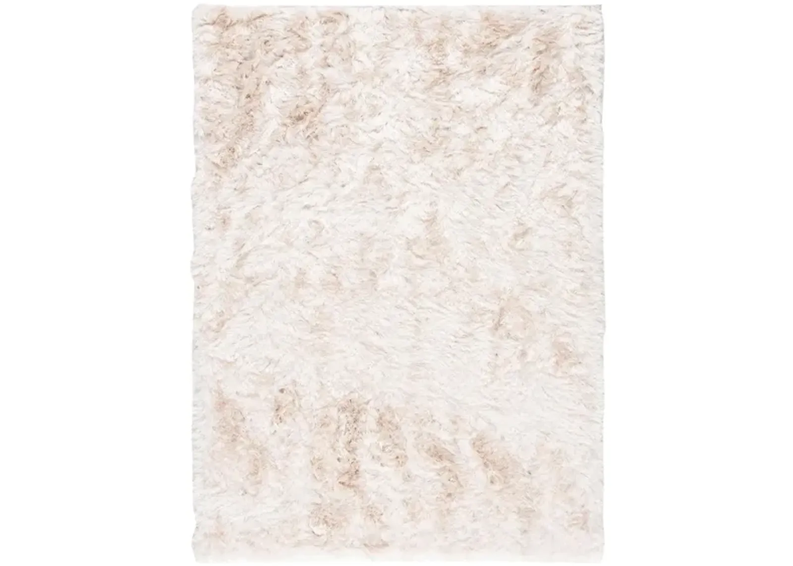 Paris Shag Area Rug in Ivory by Safavieh