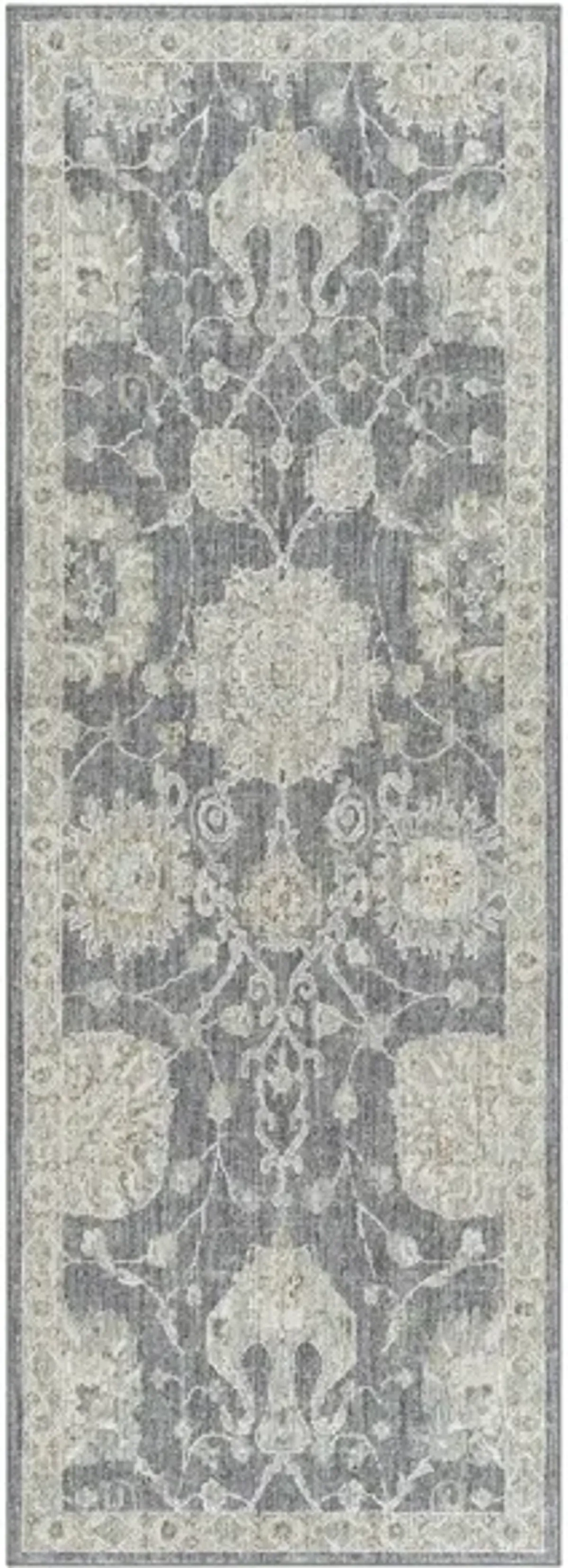 Avant Garde Area Rug in Medium Gray, Charcoal, Light Gray, Beige, Tan, Denim, Camel by Surya