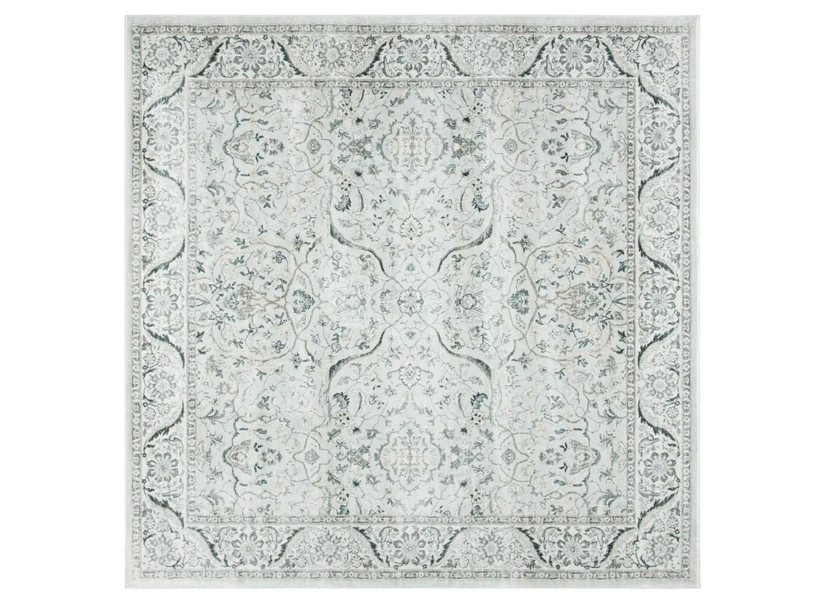 Isabella Area Rug in Light Gray/Cream by Safavieh