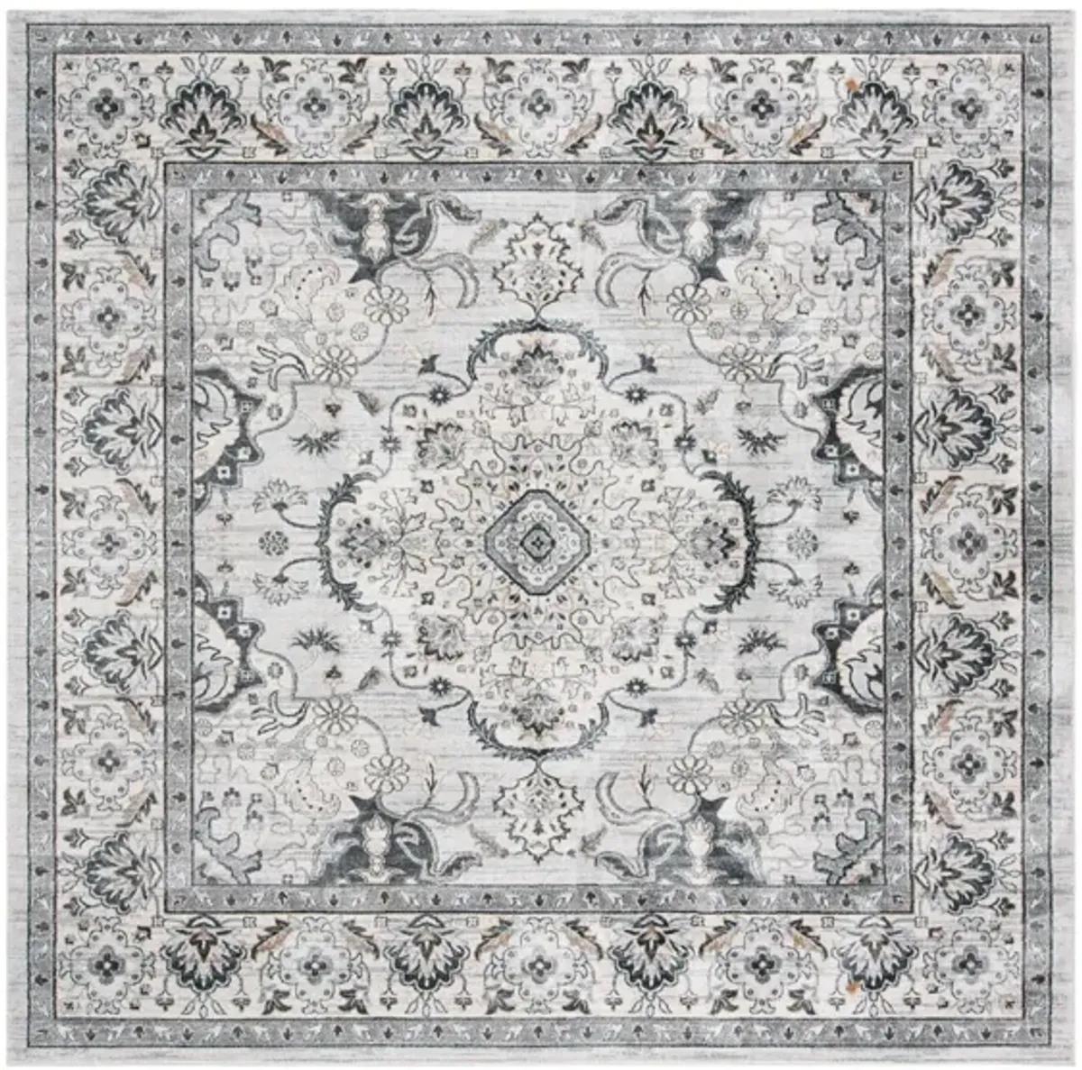 Isabella Area Rug in Light Gray/Cream by Safavieh