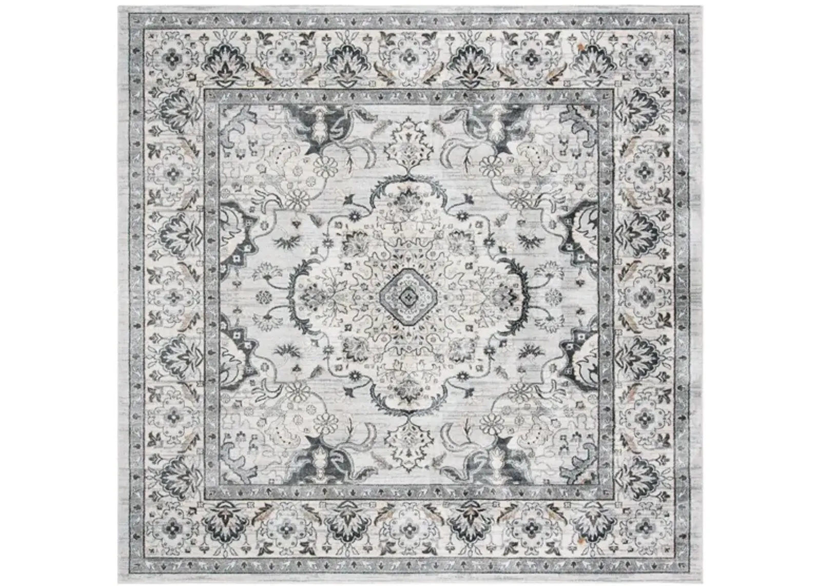 Isabella Area Rug in Light Gray/Cream by Safavieh