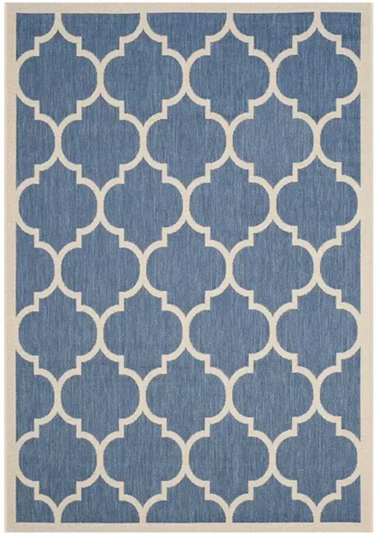 Courtyard Area rug in Blue/Beige by Safavieh