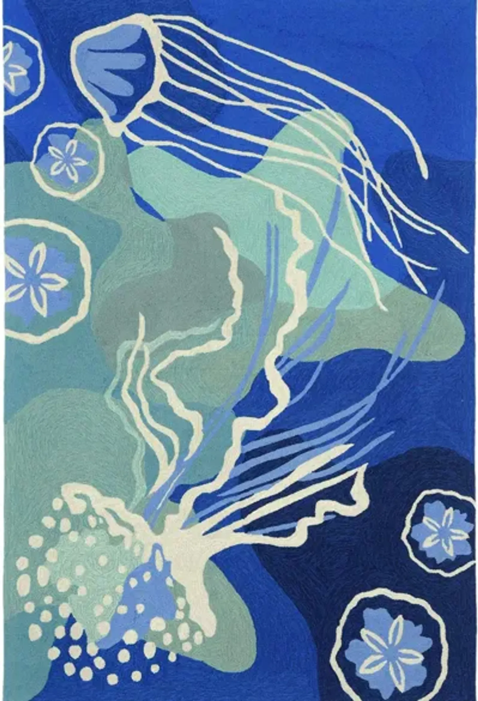 Jelly Fish Indoor/Outdoor Area Rug