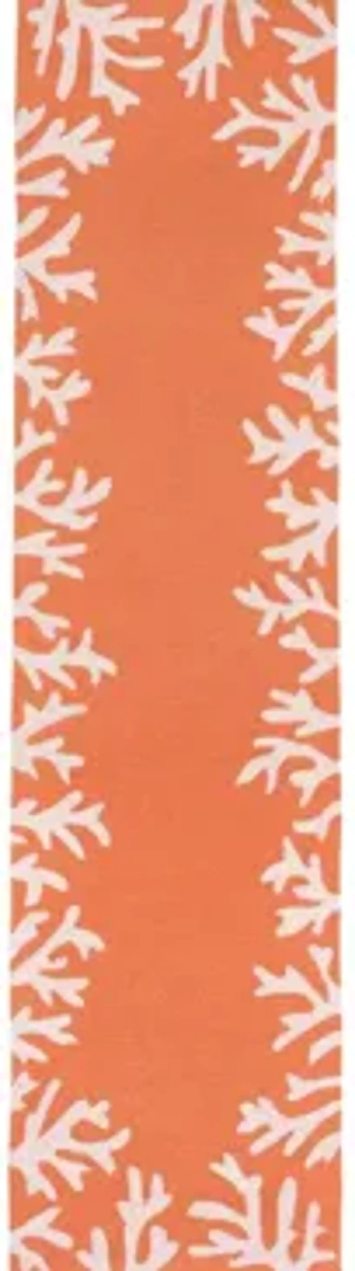 Coral Indoor/Outdoor Area Rug in Coral by Trans-Ocean Import Co Inc