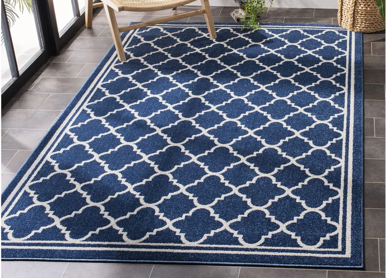 Amherst Area Rug in Navy/Beige by Safavieh