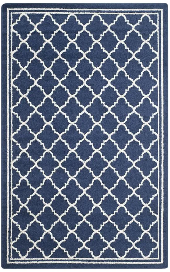 Amherst Area Rug in Navy/Beige by Safavieh