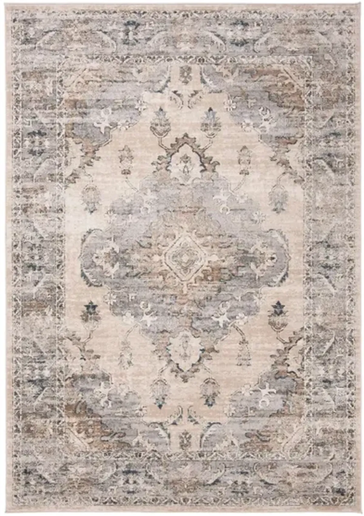 Oregon Area Rug in BEIGE / GRAY by Safavieh