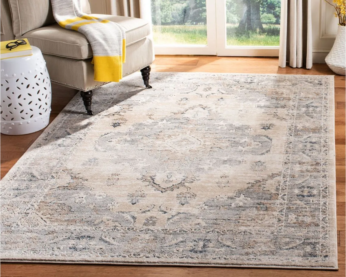 Oregon Area Rug in BEIGE / GRAY by Safavieh