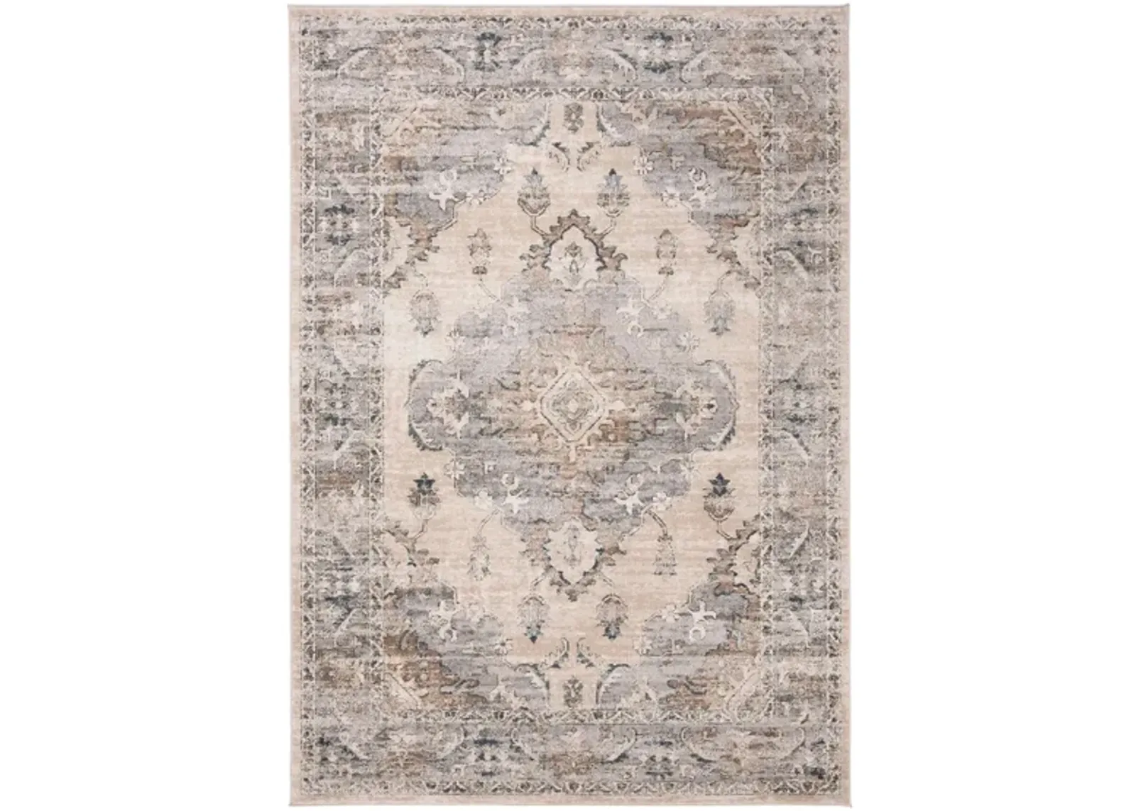 Oregon Area Rug in BEIGE / GRAY by Safavieh