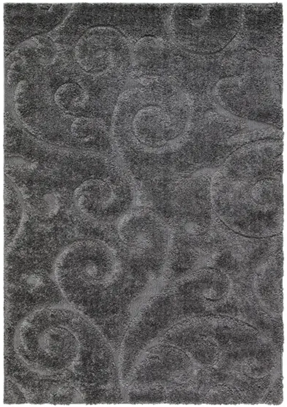 Florida Shag Area Rug in Grey by Safavieh