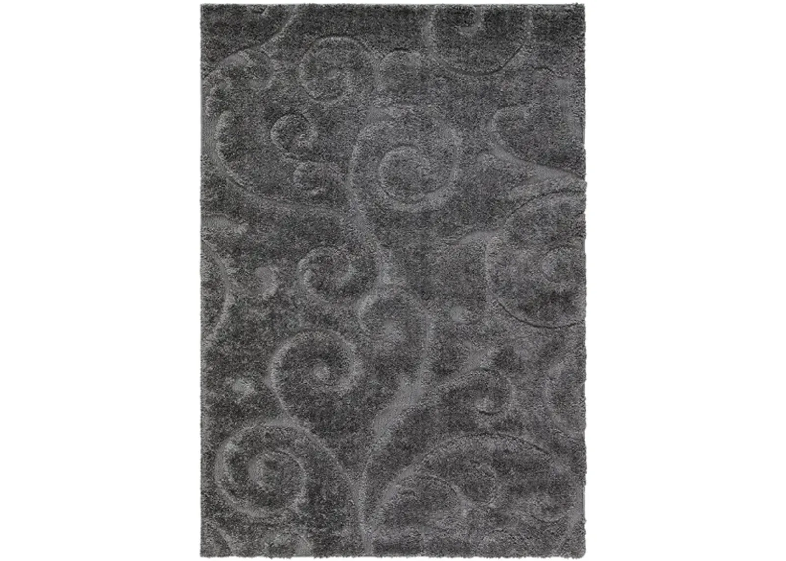 Florida Shag Area Rug in Grey by Safavieh