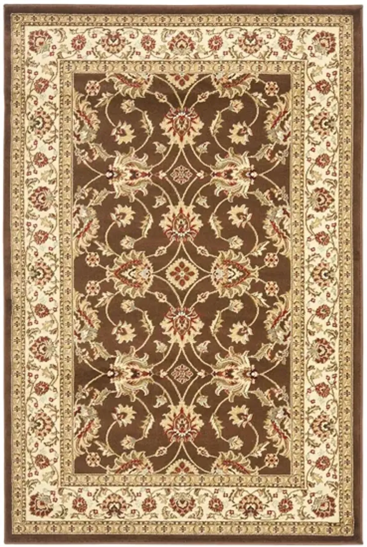 Severn Area Rug in Brown / Ivory by Safavieh