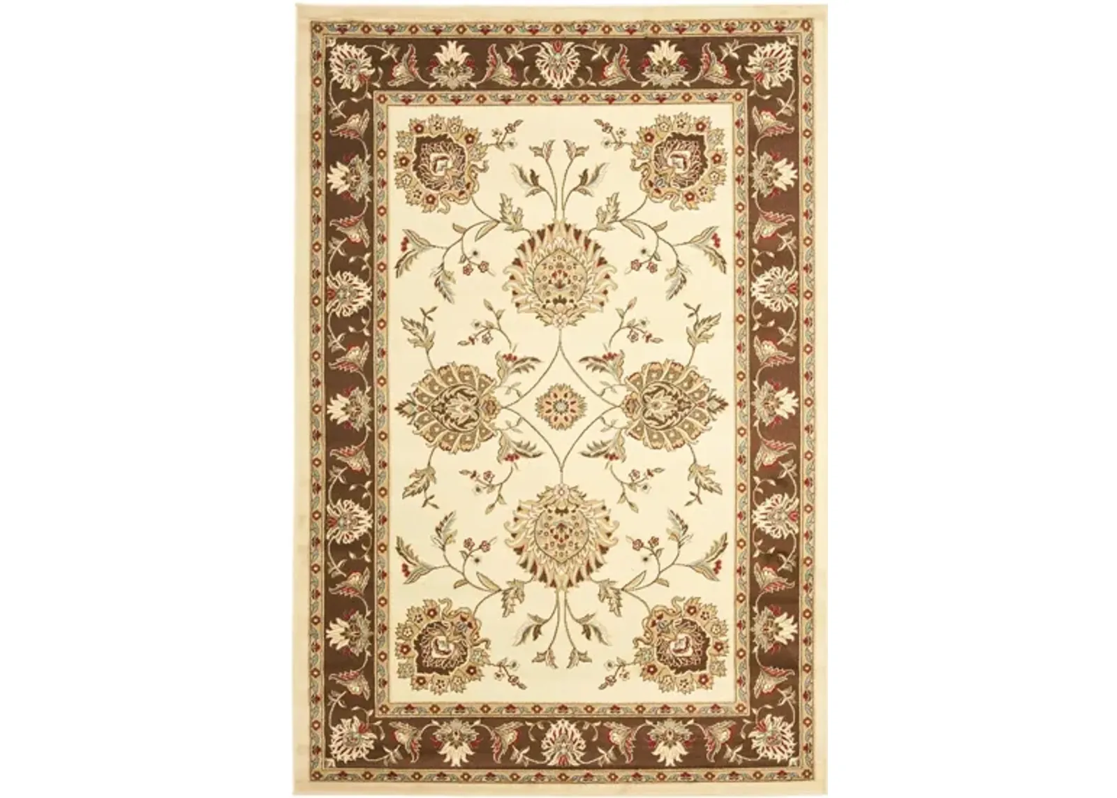 Mersey Area Rug in Ivory / Brown by Safavieh